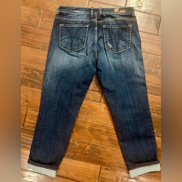 Kut from the Kloth Cropped Dark Blue Jeans - Picture 3 of 6